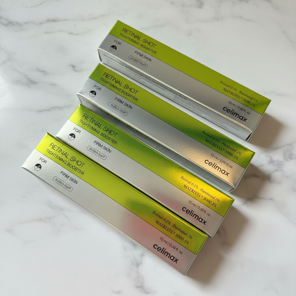 Celimax Retinal Shot - Flat Lay