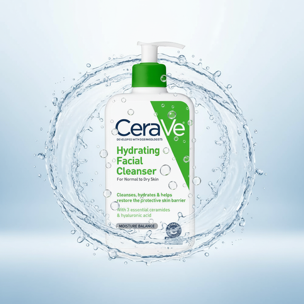 CeraVe Hydrating Facial Cleanser - Water