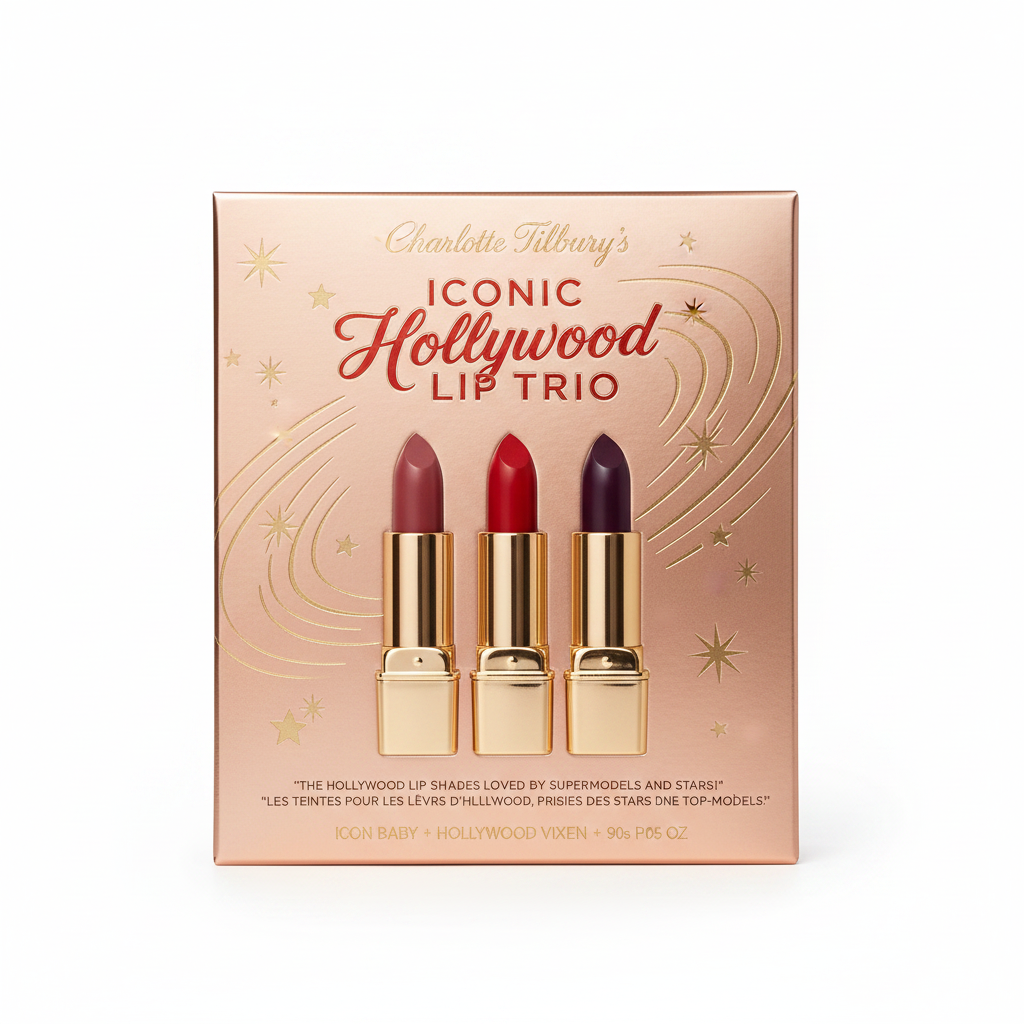 Charlotte Tilbury Lip Trio - White Studio